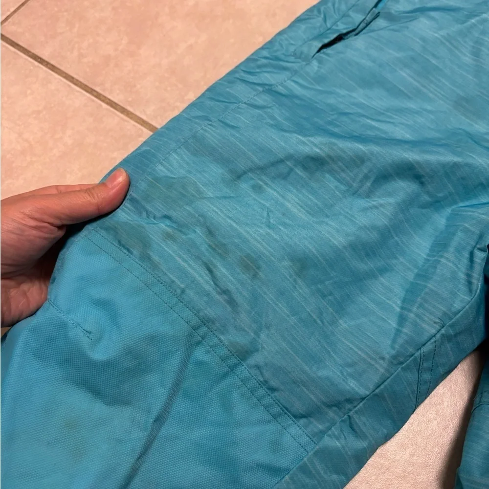 Weatherproof Kids Teal Overalls size M 10-12